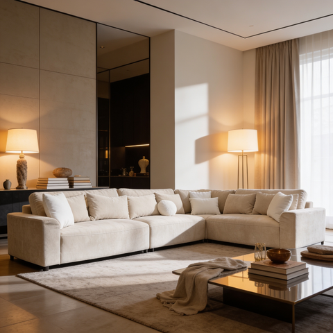 Sala Modular Chamua - Atticus Beige