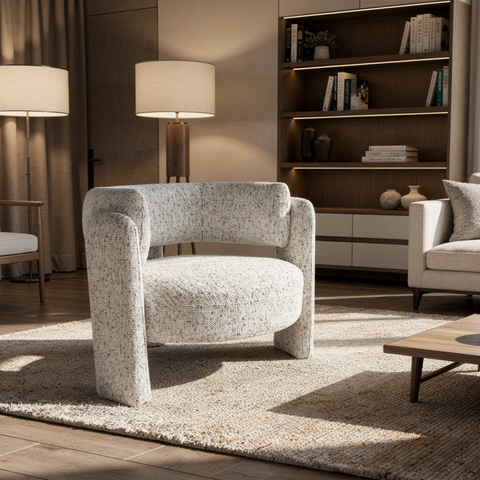 Sillón Haven - Tela Blanco