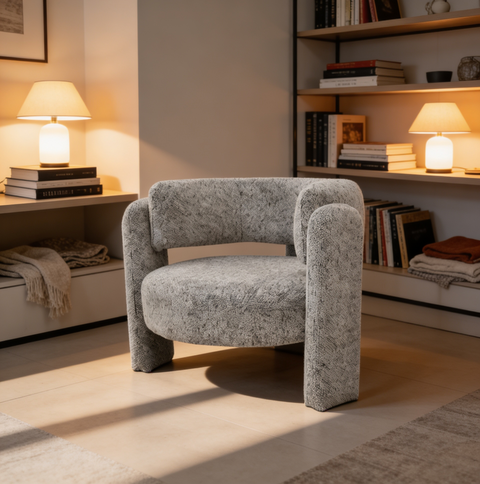 Sillón Haven - Tela Gris