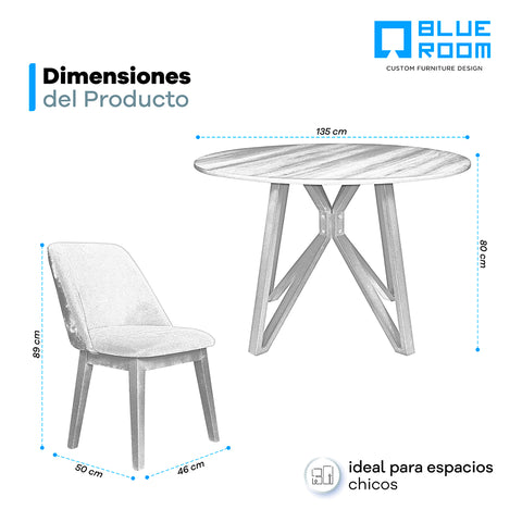 Comedor Holland 4 Sillas