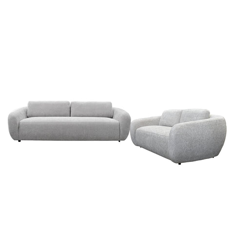 Sala Hudson - Sofá y Love Seat - Moxie Champagne