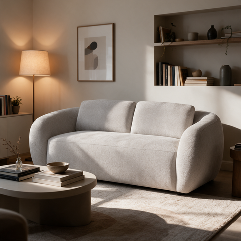 Love Seat Hudson - Moxie Champagne