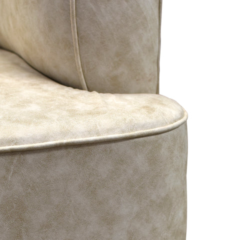 Sillon Ian Giratorio  - Mucca Bone