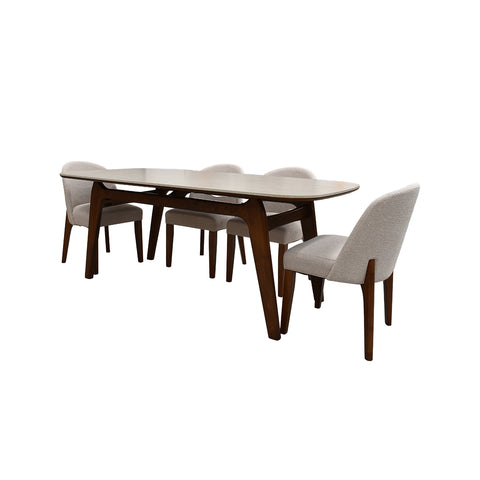 Comedor Lawen - Travertino Gris