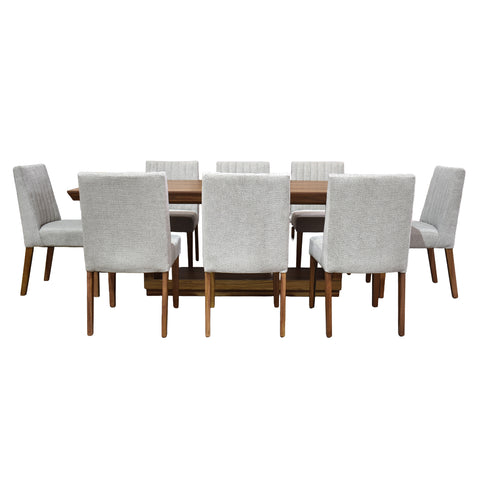 Comedor Lorette con banca - 8P