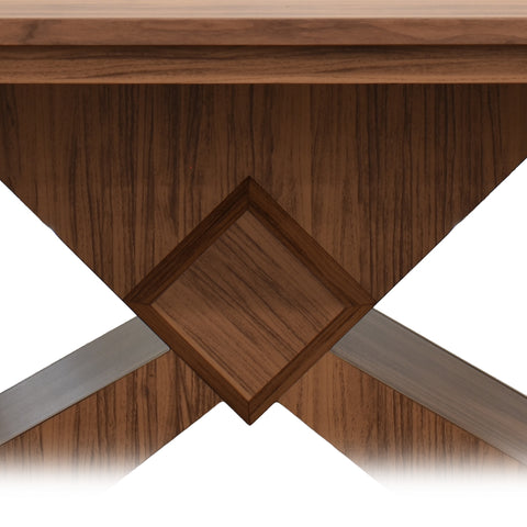 Comedor Luca - 6 sillas Gris, 2 Sillas Beige