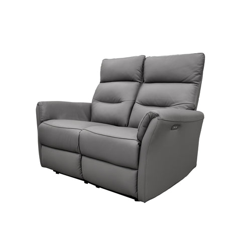 Sala Lugano - Sofa y Love Seat - Piel Negra
