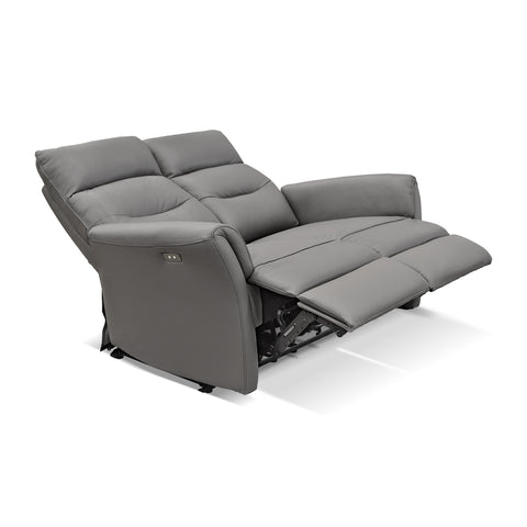 Sala Lugano - Sofa y Love Seat - Piel Negra