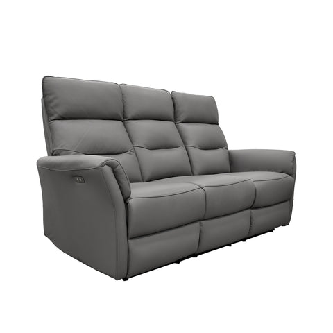 Sala Lugano - Sofa y Love Seat - Piel Negra