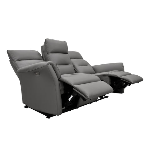 Sala Lugano - Sofa y Love Seat - Piel Negra