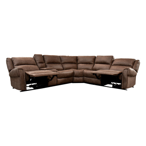 Sala Modular Reclinable Eléctrica Lusso - Texas Slate