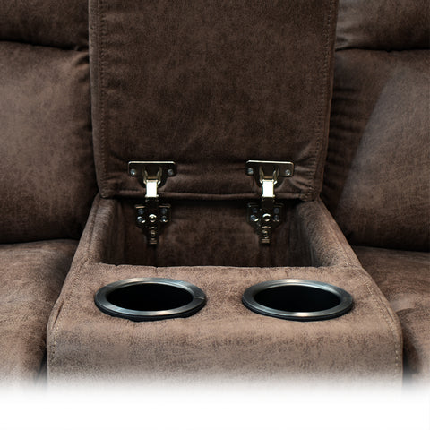 Sala Modular Reclinable Eléctrica Lusso - Texas Slate