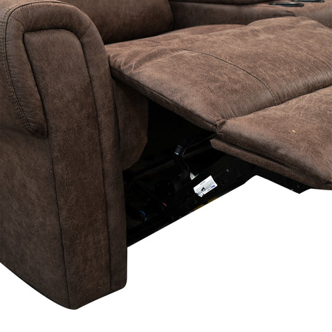 Sala Modular Reclinable Eléctrica Lusso - Texas Slate