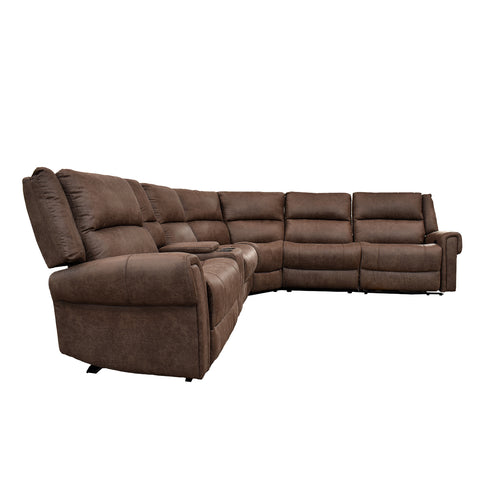 Sala Modular Reclinable Eléctrica Lusso - Texas Slate