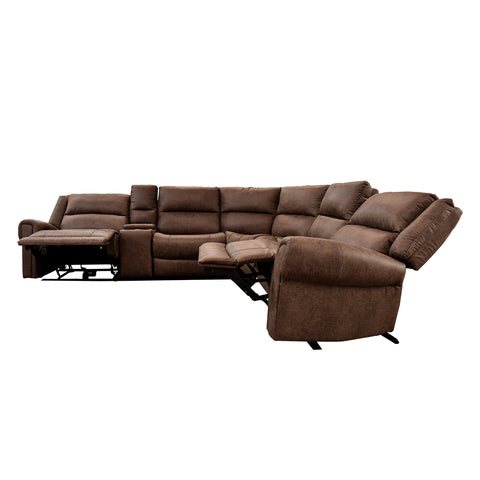 Sala Modular Reclinable Eléctrica Lusso - Texas Slate