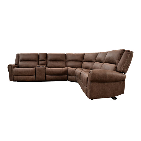 Sala Modular Reclinable Eléctrica Lusso - Texas Slate