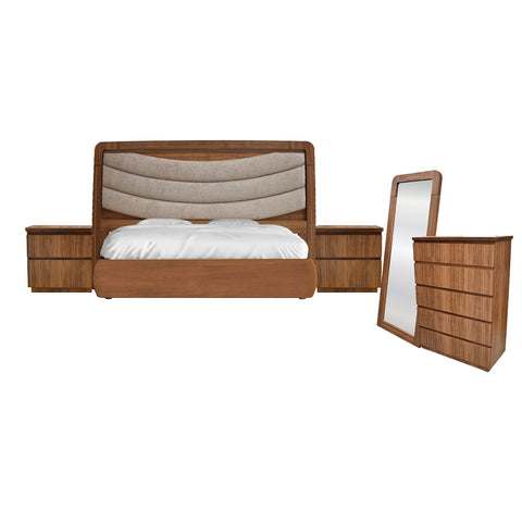Recámara Lyra 5 pzas - Walnut