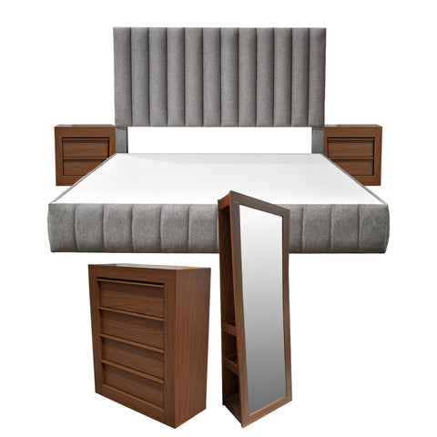 Recámara Madison Con Base V2 - Tzalam