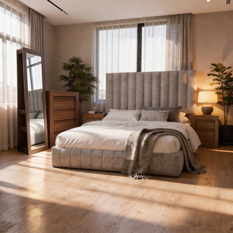 Recámara Madison KS Con Base V2 - Tzalam