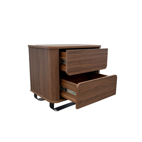 Recamara Maroon KS - Nogal
