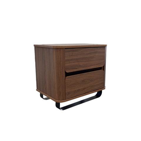 Recamara Maroon KS - Nogal