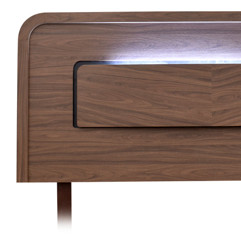 Recamara Maroon KS - Nogal