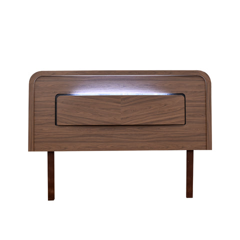 Recamara Maroon KS - Nogal