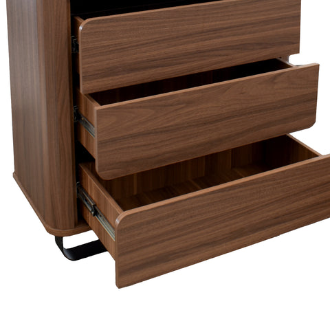 Recamara Maroon KS - Nogal