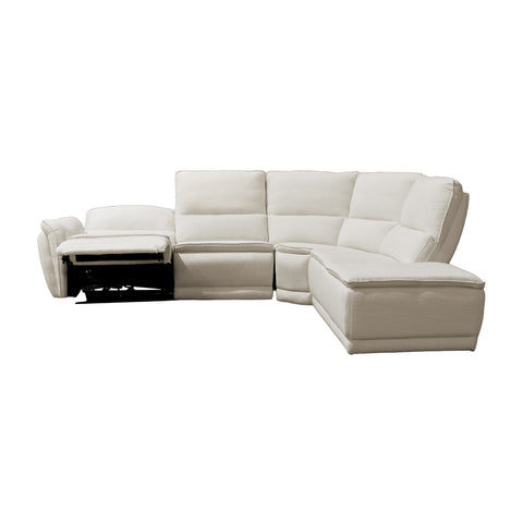 Sala Esquinera Modular Reclinable Marsella - Duncan Ivory