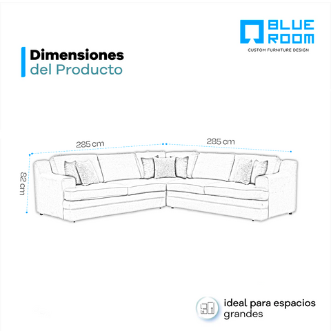 Sala Esquinera Mile - Niza Fossil