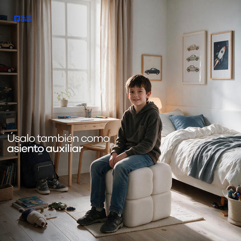 Taburete Milo - Beige