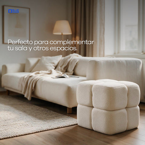 Taburete Milo - Beige