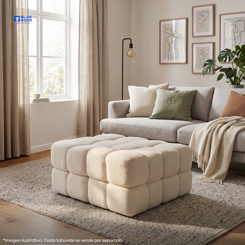 Taburete Milo - Beige