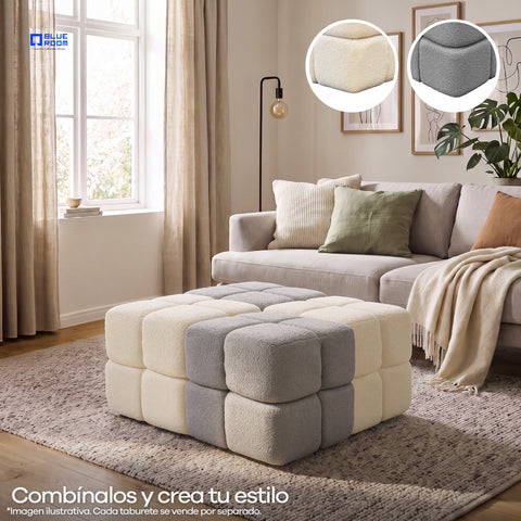 Taburete Milo - Beige