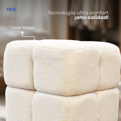 Taburete Milo - Beige