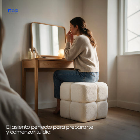 Taburete Milo - Beige