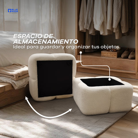 Taburete Milo - Beige