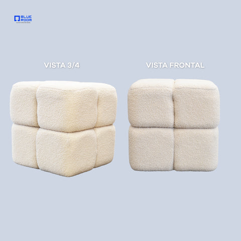 Taburete Milo - Beige