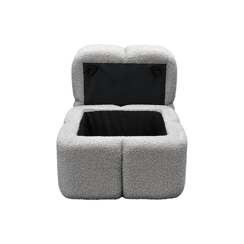 Taburete Milo -Gris