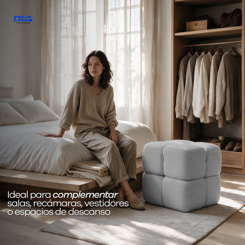Taburete Milo - Beige