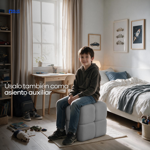Taburete Milo - Beige