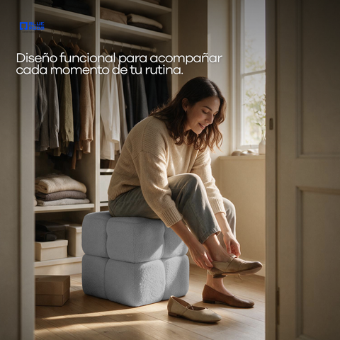 Taburete Milo - Beige