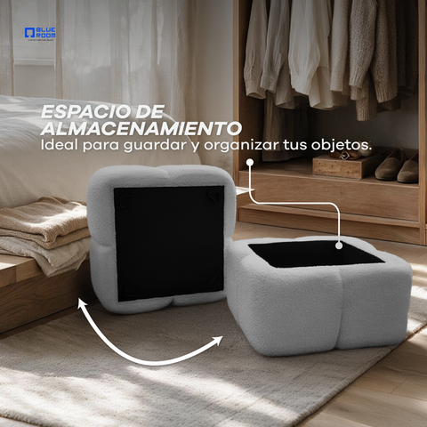 Taburete Milo - Beige