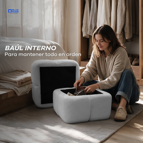 Taburete Milo - Beige