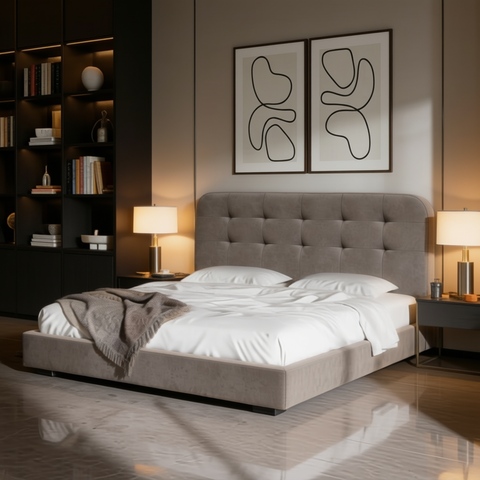 Cama Bimba KS - Montana Gris