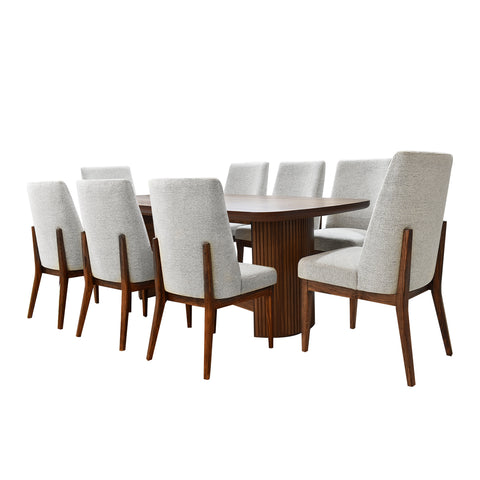 Comedor Moltelli 8P - Parota