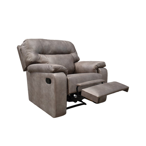 Sillón Reclinable Manual Moravia - Tela Ottawa Steel
