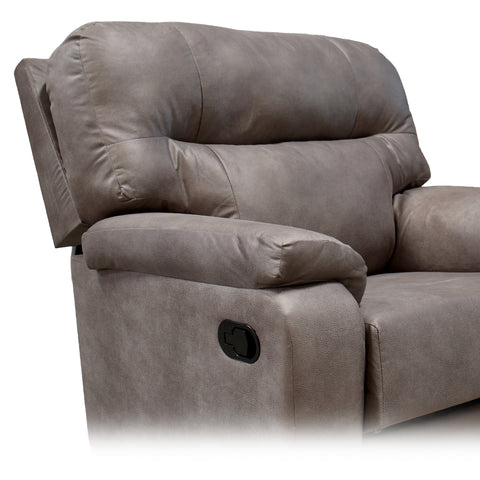 Sillón Reclinable Manual Moravia - Tela Ottawa Steel