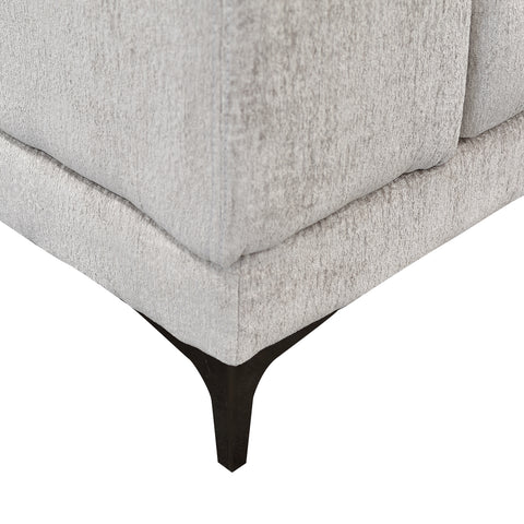 Sala Esquinera  Nahomi Chaise Derecho - Hendrix Silver