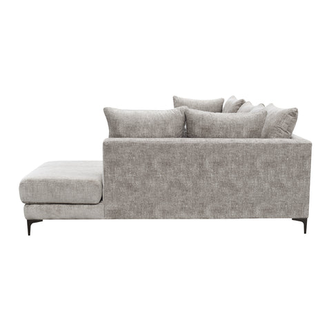Sala Esquinera  Nahomi Chaise Derecho - Hendrix Silver